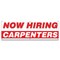 Signmission Now Hiring Carpenters Banner Apply Inside Accepting Application Single Sided B-72-30212 - alternate 1